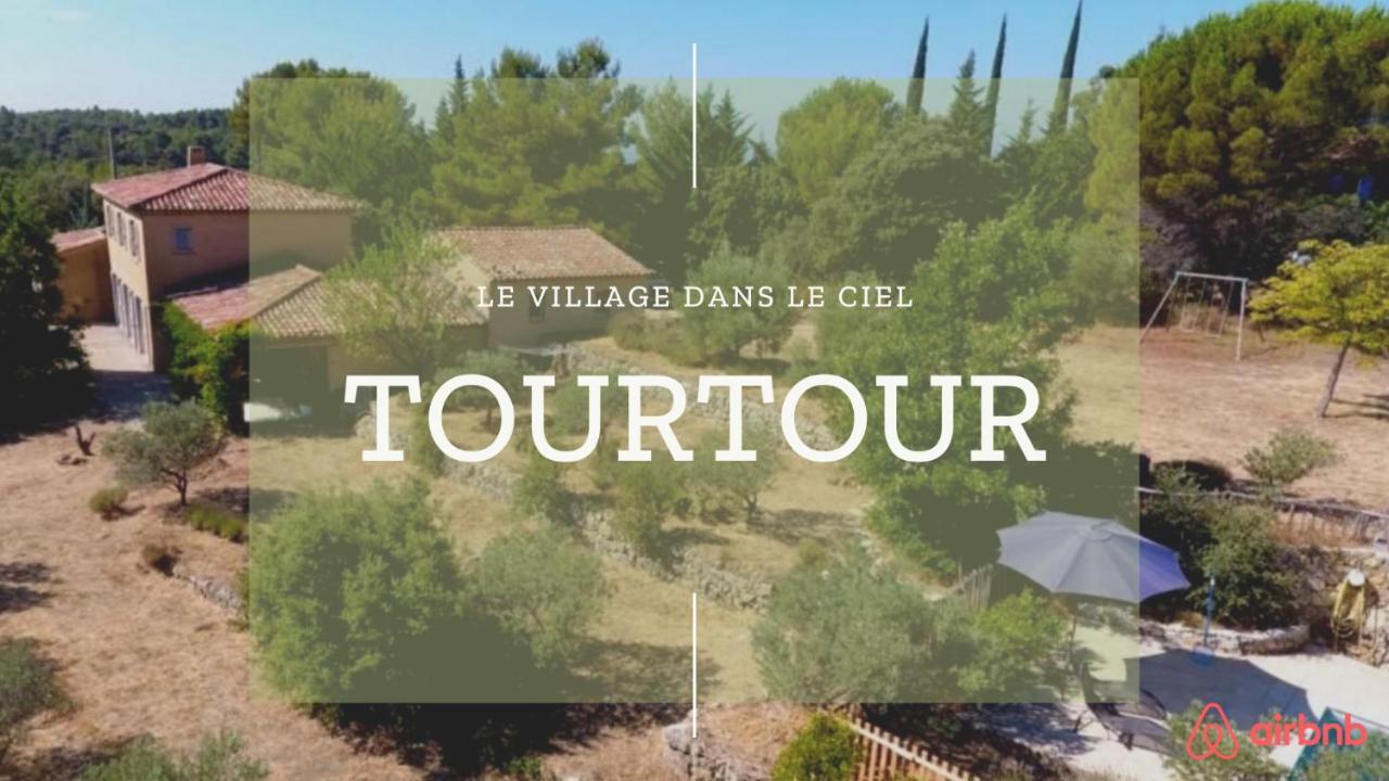 Chambres En Campagne Tourtour Exterior foto